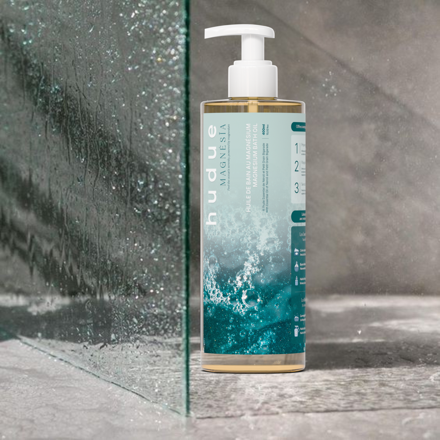 Huile de Bain au Magnésium